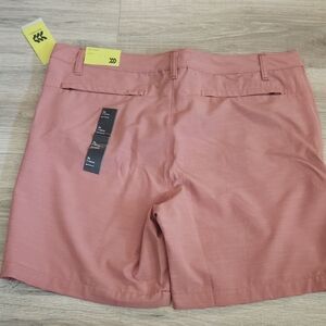All in Motion Men's Flat Front Shorts in Dusty Pink